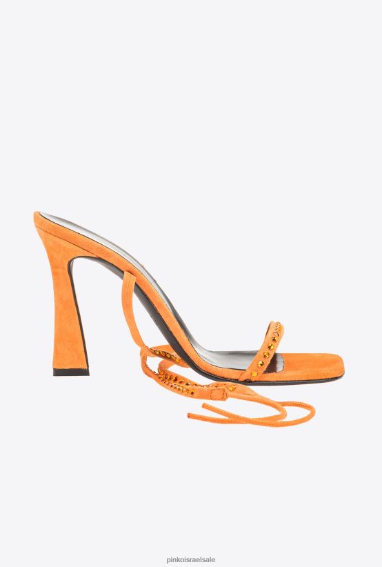 סנדלים | Pinkoכתום בהיר סנדלים עם שרוך בקרסול 4J84TD1097