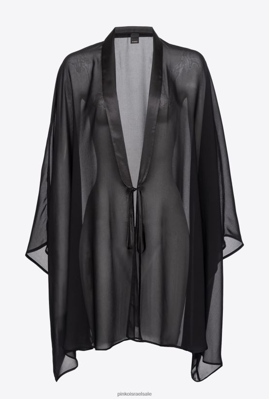 משיכת כתפיים | Pinkoלימוזינה שחורה שיפון משיכת כתפיים 4J84TD1265