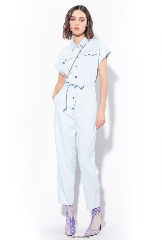 סרבלים ומכנסיים | Pinkoשטיפת אקונומיקה קלה סרבל ג'ינס קליל 4J84TD129