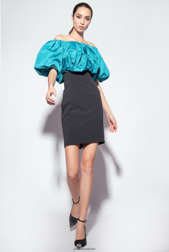 שמלות קצרות | Pinkoשחור/צהבהב שמלת מיני טפטה גלריה 4J84TD211