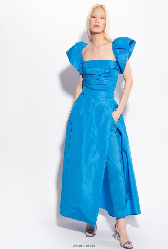 למעלה | Pinkoבמאי כחול טפטה קרופ טופ 4J84TD329