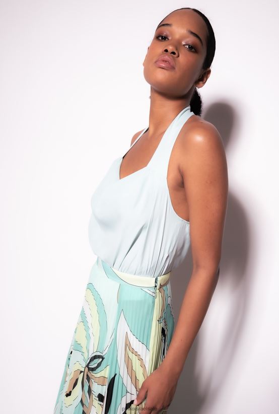 למעלה | Pinkoקליפת ביצה כחולה חלק גב פתוח 4J84TD331