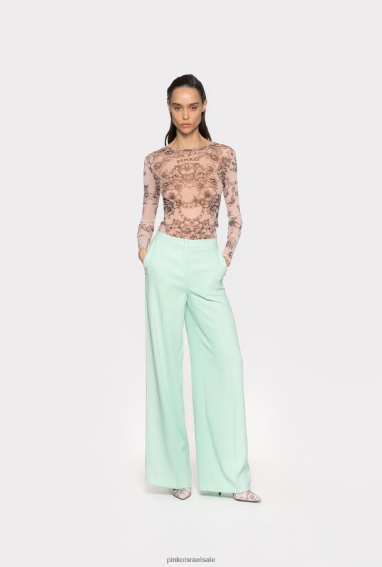 סוודרים | Pinkoעירום/שחור טופ עם שרוולים ארוכים עם הדפס קעקועים 4J84TD361