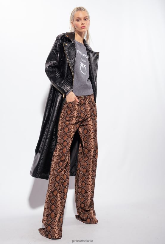 מגשרים | Pinkoטפטוף אפור סוודר אוהב ציפורים 4J84TD509