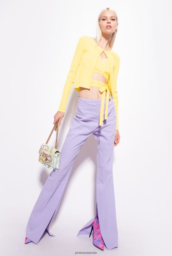 קרדיגן | Pinkoירוק - סולפטרה קרדיגן פתוח עם צלעות 4J84TD514