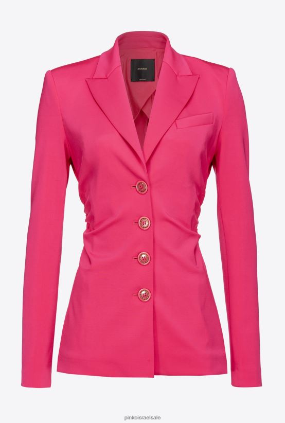 בלייזרים | Pinkoאדום פטל בלייזר דק בגזרה מבד טכני 4J84TD608