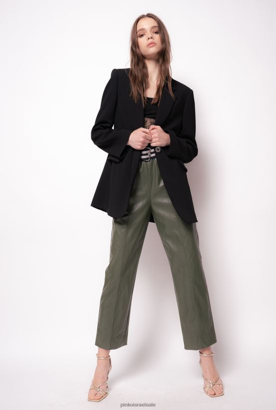 בלייזרים | Pinkoלימוזינה שחורה בלייזר קרפ מתיחה חד חזה 4J84TD624