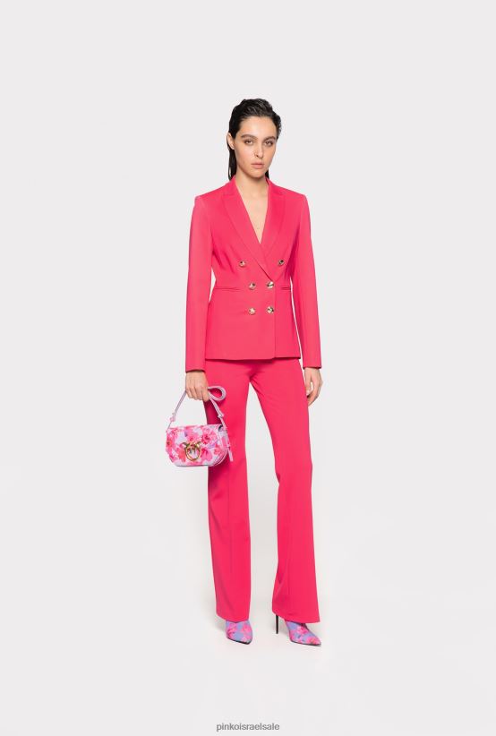 מכנסיים קז'ואל | Pinkoאדום פטל מכנסיים טכניים מתרחבים מתרחבים 4J84TD642