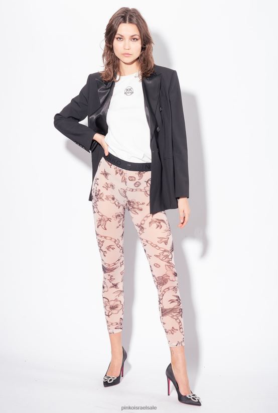 בגדי ריצה וחותלות | Pinkoעירום/שחור חותלות עם הדפס קעקוע 4J84TD711