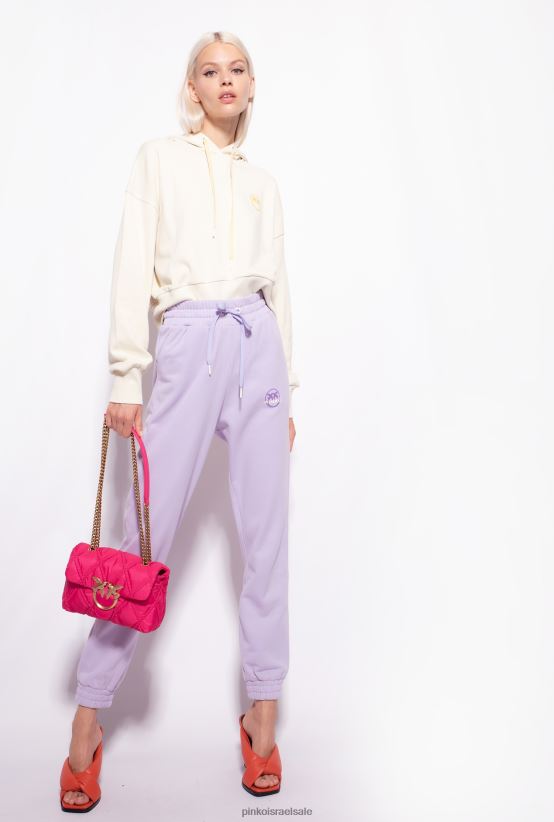 בגדי ריצה וחותלות | Pinkoלילך - סורבה בהיר ג'וגרים בהדפס לוגו 4J84TD715