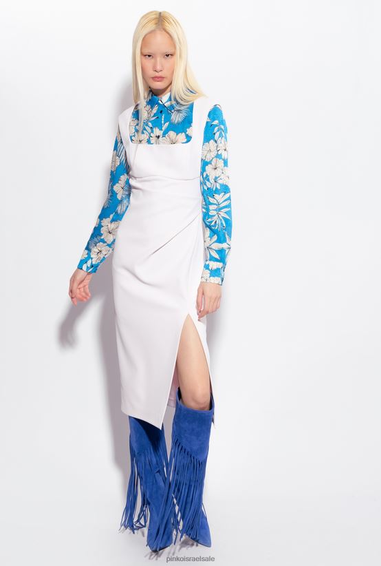 שמלות באורך בינוני | Pinkoענן ורוד שמלת מידי עם שסע 4J84TD77