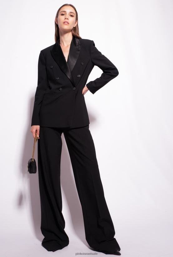 מכנסיים קז'ואל | Pinkoלימוזינה שחורה מכנסי פאלאצו רפויים 4J84TD787