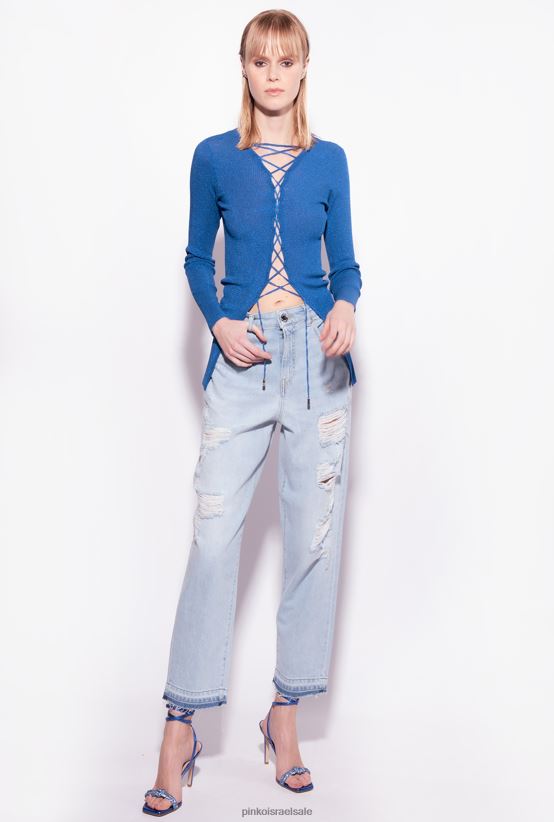 ג'ינס | Pinkoשטיפת אקונומיקה קלה ג'ינס בכושר אמא במצוקה 4J84TD852