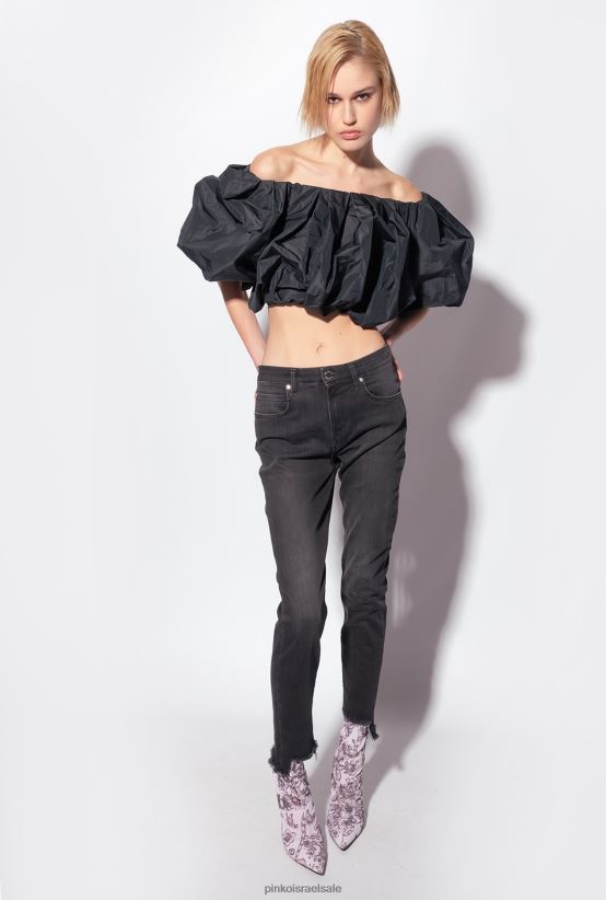 ג'ינס | Pinkoלימוזינה שחורה ג'ינס סקיני ג'ינס 4J84TD867