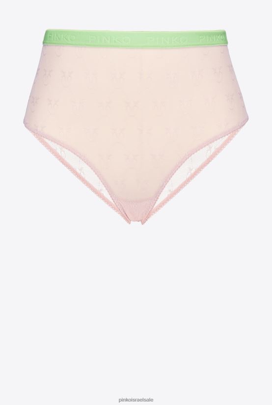 הלבשה תחתונה | Pinkoורוד/ירוק תחתוני תחרה בגזרה גבוהה 4J84TD960