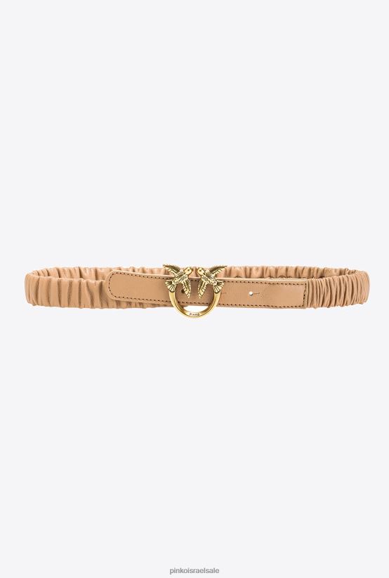 חגורות | Pinkoזהב ורוד-עתיק מאובק חגורת ציפורי אהבה דקה עם איסוף 4J84TD989
