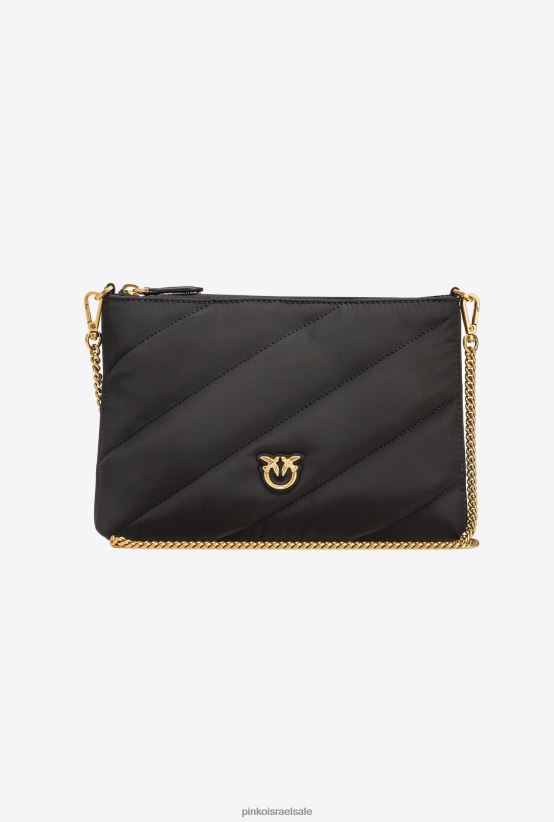 תיקי crossbody | Pinkoזהב שחור-עתיק תיק שטוח ממוחזר 4J84TD1273